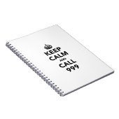 Houd Kalm en Vraag 999 Notitieboek (Rechterzijde)