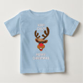 Houd kalm en vrolijk kerstrendier | FEESTDAGEN (Voorkant)