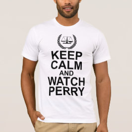 Houd kalm en wacht Perry Schaaltjes van de Recht T-shirt