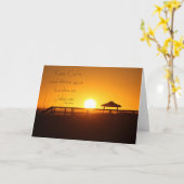 Houd Kalm en werp uw Last op Jehovah Kaart (Gele Bloem)