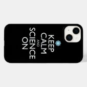 Houd kalm en wetenschap aan Case-Mate iPhone case (Achterkant (horizontaal))