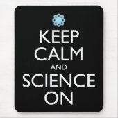 Houd kalm en wetenschap aan muismat (Voorkant)