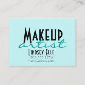 Houd kalm en zet je gezicht aan visitekaartje (Achterkant)