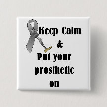 Houd kalm en zet uw prothese aan