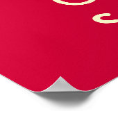 Houd kalm en zorg ervoor dat u op het Poster blijf (Hoek)