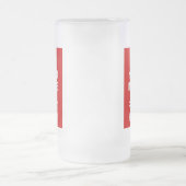 Houd kalm gevroren glazen bier Mok (Center)