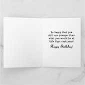 Houd Kalm het is slechts Uw Verjaardag Kaart (Binnen)