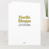 Houd Kalm het is slechts Uw Verjaardag Kaart (Achterkant)