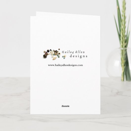 Houd Kalm het is Uw Verjaardag - Sinaasappel Kaart (Achterkant)