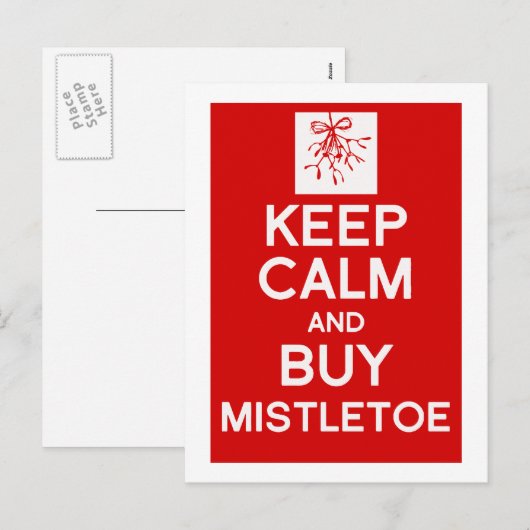 Houd Kalm & koop het briefkaart van (Voorkant / Achterkant)