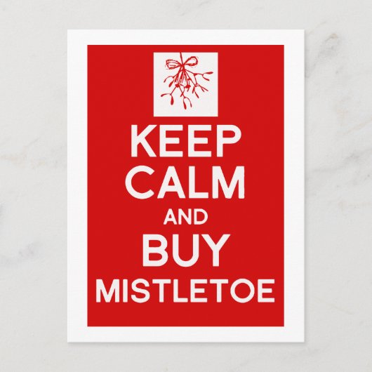 Houd Kalm & koop het briefkaart van (Voorkant)