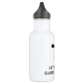 Houd kalm Laat de Rudolph Guide Sleigh Waterfles (Links)