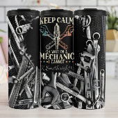 Houd kalm Mechanic Spark Plug Wrench Thermosbeker