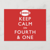Houd kalm op Vierde en Één Briefkaart (Voorkant)