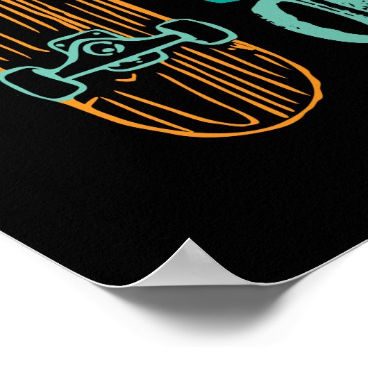 Houd kalm Schaats op het Poster van het Citaat van (Hoek)