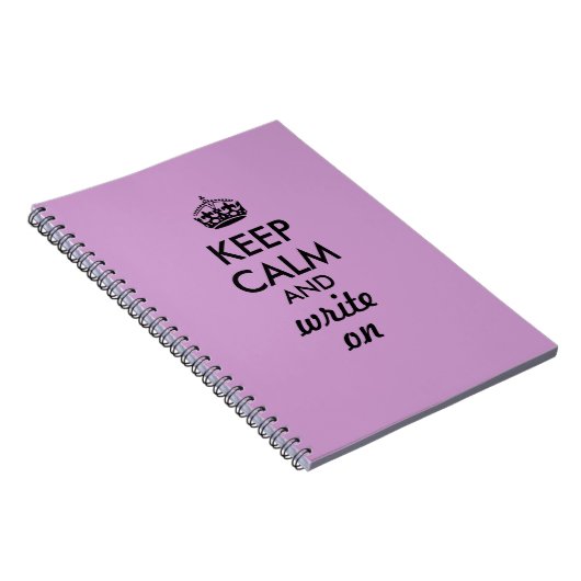 Houd Kalm schrijven bij het Schrijven van de Kleur Notitieboek (Rechterzijde)