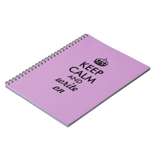 Houd Kalm schrijven bij het Schrijven van de Kleur Notitieboek (Linkerzijde)