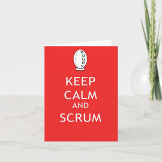 Houd Kalm & Scrum Kaart