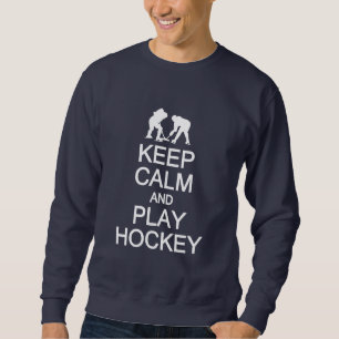 Houd kalm & speel Hockey-shirt - kies stijl, kleur Trui