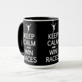 Houd Kalm & win de mok van Rassen - kies stijl, (Voorkant links)