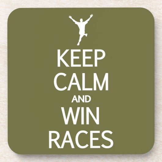 Houd Kalm & win de onderzetters van de de (Voorkant)