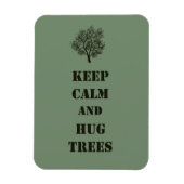 Houd kalme bomen magneet (Verticaal)