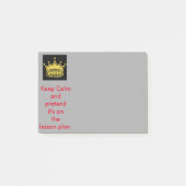 Houd kalme leraren post-it® notes (Voorkant)