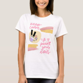 HOUD KALME NAGELS T-SHIRT