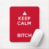 Houd Kalme Parodie Grappige Mousepad Muismat (Met muis)