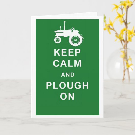 HOUD KALME PLOEG OP DE AUTO VAN DE GROETEN VAN DE KAART (Gele Bloem)