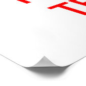 Houd kalme posters (Hoek)