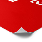 Houd kalme posters (Hoek)