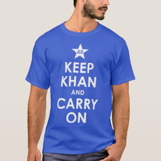 Houd Khan en draai door op Pakistaanse cricket kla T-shirt