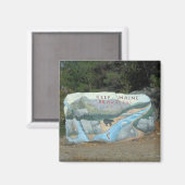 Houd Maine mooie magneet (Voorkant / Achterkant)