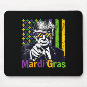 Houd Mardi Gras Grote Grappige Trump Mardi Gras 20 Muismat