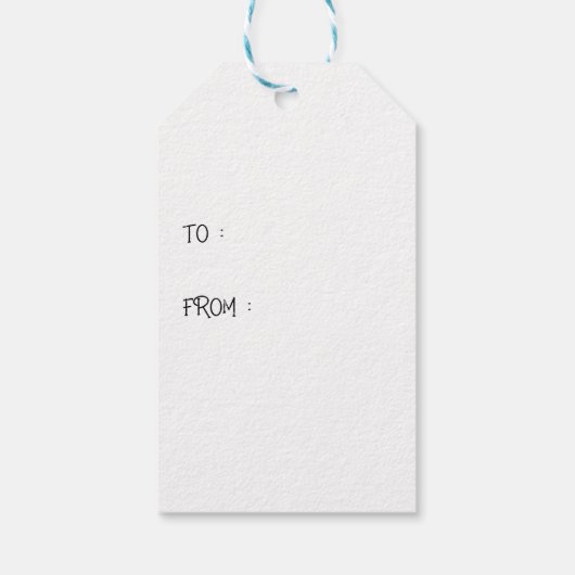 Houd me dichter kleine danser prancer en vixen cadeaulabel (Achterkant)