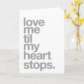 HOUD ME // wenskaart Kaart (Gele Bloem)