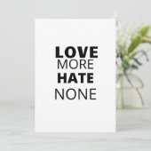 HOUD MEER HAAT NONE KAART (Staand voorkant)