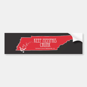Houd Memphis Crunk - Crunker Sticker