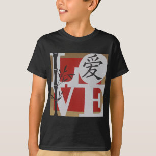 HOUD met Chinees teken T-shirt