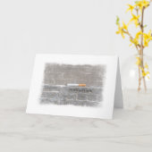 Houd met op rokend de Aanmoediging van Gelukwensen Kaart (Gele Bloem)