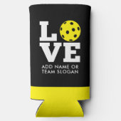 HOUD met pekelbal voor de O-pickleball Seltzer Blikjeskoeler (Achterkant)