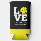 HOUD met pekelbal voor de O-pickleball Seltzer Blikjeskoeler (Voorkant)