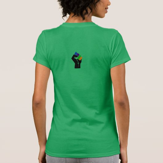 Houd mijn advocaat vast t-shirt (Achterkant)