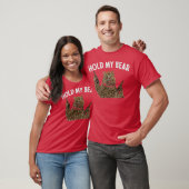 Houd Mijn Beer Grappig T-shirt (Unisex)