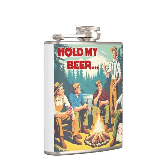 Houd mijn biercamping vast heupfles (Rechts)