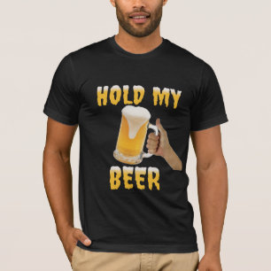 Houd mijn biertje vast met Mok van Beer T-shirt