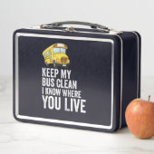 Houd mijn bus schoon, ik weet waar je woont (In situ)