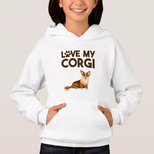 HOUD MIJN CORGI OP met de afbeelding van de hond (Voorkant)