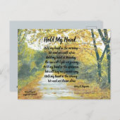 HOUD MIJN HAND BRIEFKAART (Voorkant / Achterkant)